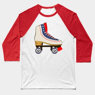 Vintage Roller Blades Baseball T-Shirt